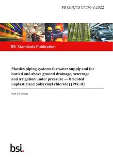 BS PD CEN/TS 17176-3 PDF