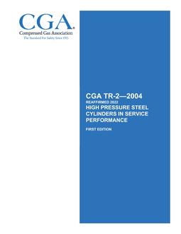 CGA TR-2 (R2022) PDF