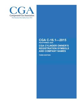 CGA C-16.1 PDF