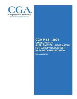 CGA P-65 PDF