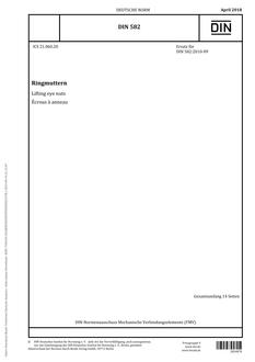 DIN 582 PDF