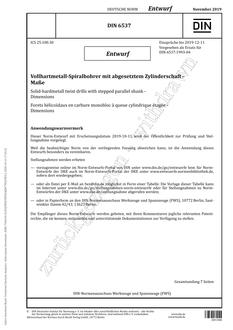 DIN 6537 – DRAFT PDF