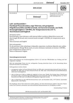 DIN 65320 – DRAFT PDF