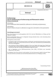 DIN 5033-10 – DRAFT PDF