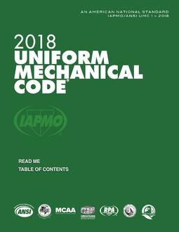 IAPMO UMC 1-2018 PDF