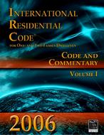 ICC IRC-2006 Commentary Combo PDF