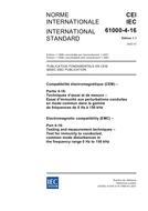 IEC 61000-4-16 Ed. 1.1 b:2002 PDF