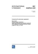 IEC 61076-4-114 Ed. 1.0 en PDF