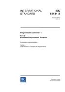 IEC 61131-2 Ed. 2.0 en:2003 PDF