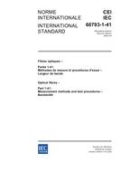 IEC 60793-1-41 Ed. 2.0 b:2003 PDF