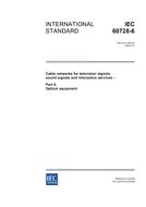 IEC 60728-6 Ed. 2.0 en:2003 PDF