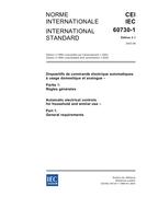 IEC 60730-1 Ed. 3.1 b:2003 PDF