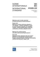 IEC 61249-2-22 Ed. 1.0 b PDF