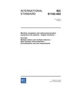 IEC 61162-402 Ed. 1.0 en PDF