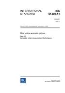 IEC 61400-11 Ed. 2.1 en:2006 PDF