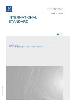 IEC 60099-5 Ed. 3.0 en:2018 PDF