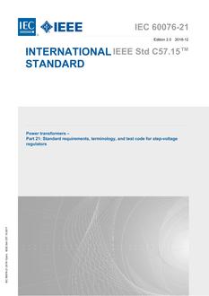 IEC 60076-21 Ed. 2.0 en PDF