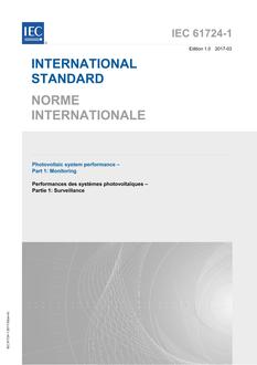 IEC 61724-1 Ed. 1.0 b:2017 PDF