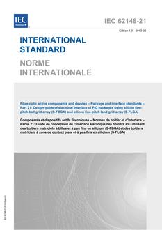 IEC 62148-21 Ed. 1.0 b:2019 PDF