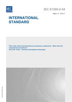 IEC 61300-2-54 Ed. 1.0 en:2019 PDF