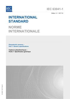 IEC 63041-1 Ed. 1.0 b:2017 PDF