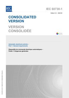 IEC 60730-1 Ed. 5.2 b:2020 PDF