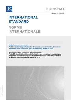 IEC 61169-61 Ed. 1.0 b PDF