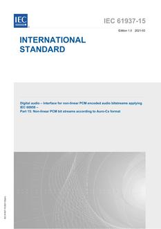 IEC 61937-15 Ed. 1.0 en PDF