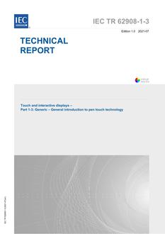 IEC 62908-1-3 Ed. 1.0 en PDF