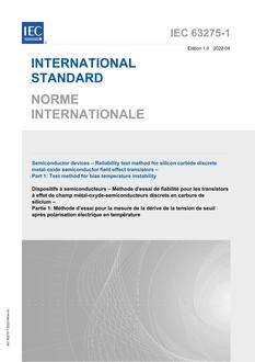 IEC 63275-1 Ed. 1.0 b PDF