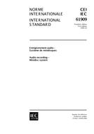 IEC 61909 Ed. 1.0 b PDF