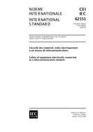 IEC 62151 Ed. 1.0 b PDF