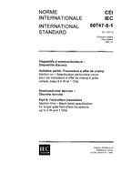 IEC 60747-8-1 Ed. 1.0 b PDF