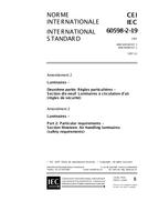 IEC 60598-2-19 Amd.2 Ed. 1.0 b:1997 PDF