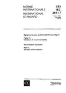 IEC 60268-17 Ed. 1.0 b PDF