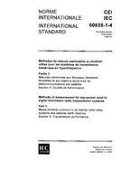 IEC 60835-1-4 Ed. 1.0 b PDF