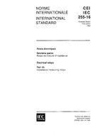 IEC 60255-16 Ed. 1.0 b PDF