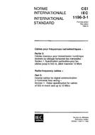 IEC 61196-3-1 Ed. 1.0 b PDF