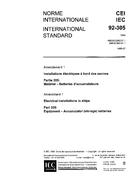 IEC 60092-305 Amd.1 Ed. 3.0 b:1989 PDF