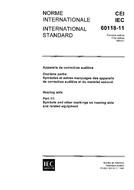 IEC 60118-11 Ed. 1.0 b PDF