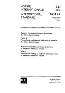 IEC 60151-0 Ed. 1.0 b PDF