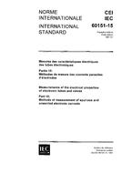 IEC 60151-15 Ed. 1.0 b PDF