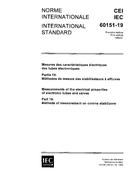 IEC 60151-19 Ed. 1.0 b PDF