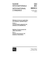 IEC 60244-1 Ed. 2.0 b PDF