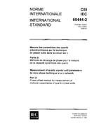 IEC 60444-2 Ed. 1.0 b PDF