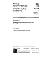 IEC 60558 Amd.1 Ed. 1.0 b:1987 PDF