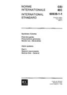 IEC 60839-1-1 Ed. 1.0 b PDF