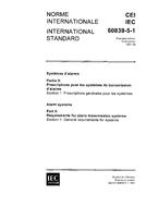 IEC 60839-5-1 Ed. 1.0 b:1991 PDF