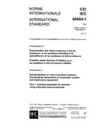 IEC 60864-1 Amd.1 Ed. 1.0 b:1987 PDF