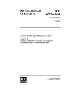 IEC 60874-14-4 Ed. 1.0 en PDF